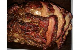 Lättrökt hel fläskkarré