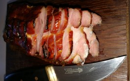 Rimmat varmrökt fläsk